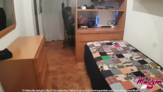 Little Teen Fucked Watching Hentai Lesbian Porn before Sleep !!! – MiaQueen