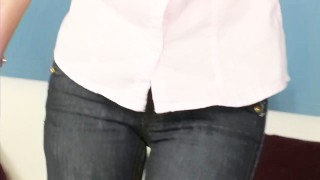Shy Blonde Teen Fucks