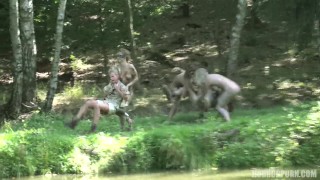 Once the savage tribal women get you, they’ll devour your soul and cock